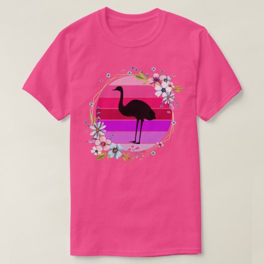 T-shirt Allégation Zoo Keeper Cadeau Ostrich (Design devant)