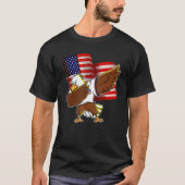 T-shirt Allégeance des engagements nous frappant Aigle 4 j (Devant)