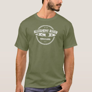 T-shirt Allegheny River (Pennsylvanie)