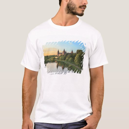 T-shirt Allemagne, Aschaffenburg, Schloss (château) (Devant)
