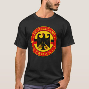 T-shirt Allemagne, Badge de l'Allemagne