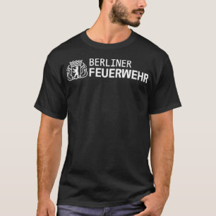 T-shirt Allemagne Berlin Fire Département Feuerwehr Firefi
