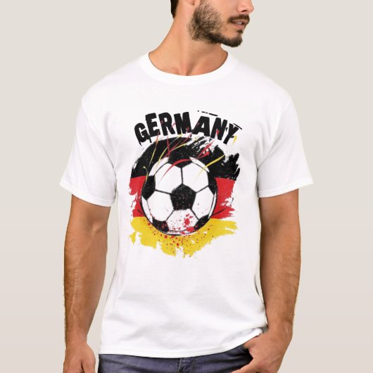T-shirt Allemagne blanche. 06 (Devant)
