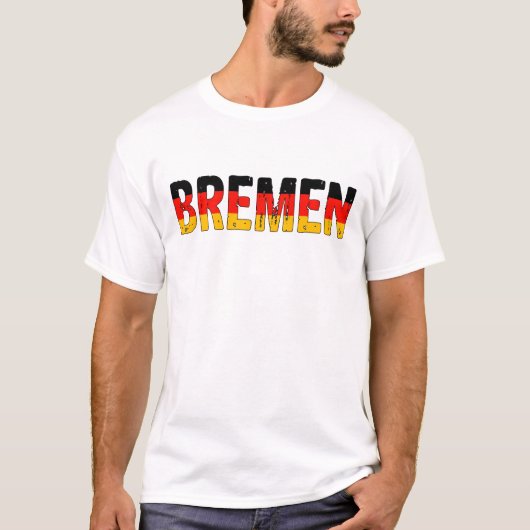 T-shirt Allemagne de Brême (Devant)