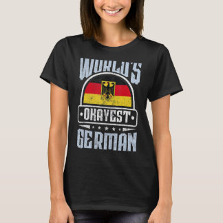 T-shirt Allemagne Drapeau Fiers Allemands Hommes & Femmes 