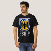 T-shirt Allemagne GSG 9 Bundespolizei Police forces spécia (Devant entier)