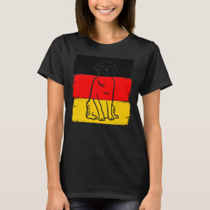T-shirt Allemagne Labrador Retriever Chien Propriétaire Ch