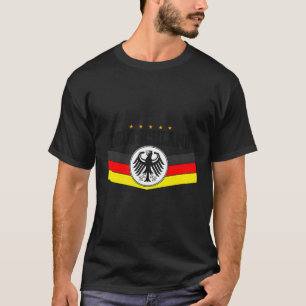 T-shirt Allemagne vintage Drapeau allemand - Deutschland P