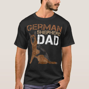 T-shirt Allemand Berger père propriétaire Shepard Allemand