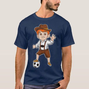 T-shirt Allemand Boy Allemagne Oktoberfest Football