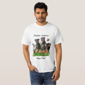 T-Shirt allemand de chasse Terrier (Jagdterrier) (Devant entier)
