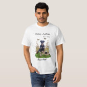 T-Shirt allemand de chasse Terrier (Jagdterrier) (Devant entier)