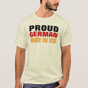 T-shirt Allemand fabriqué aux Etats-Unis