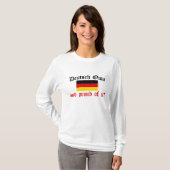 T-shirt Allemand fier Oma (Devant entier)