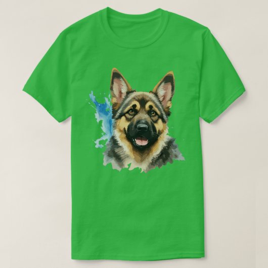 T-shirt Allemand Shepard (Design devant)