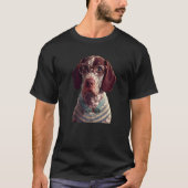 T-shirt Allemand Shorthair Pointer GSP Maman DAD 1 (Devant)