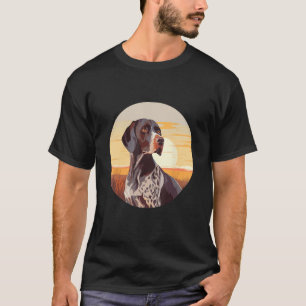 T-shirt Allemand Wire Hair Chien mignon Chien race Design