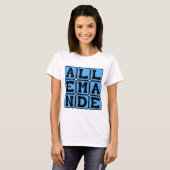 T-shirt Allemande, Danse Baroque (Devant entier)