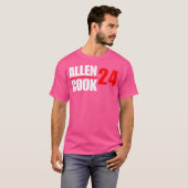 T-shirt Allen Cook 24 (Devant entier)