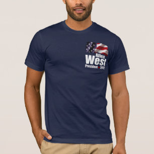 T-shirt Allen occidental pour le président 2012