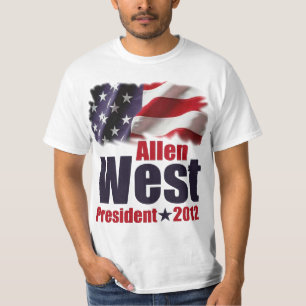 T-shirt Allen occidental pour le président 2012