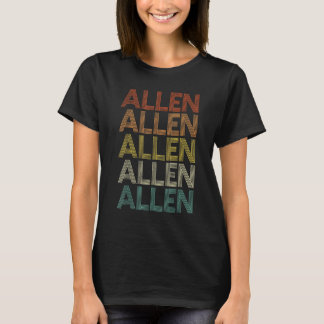T-shirt Allen Vintage Retro