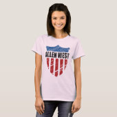 T-shirt Allen West (Devant entier)