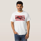T-shirt Allendale Falcons #8 (Devant entier)