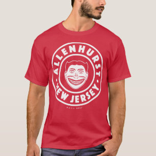 T-shirt Allenhurst New Jersey Cercle blanc