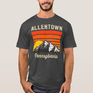 T-shirt Allentown Pennsylvania Retro City State USA