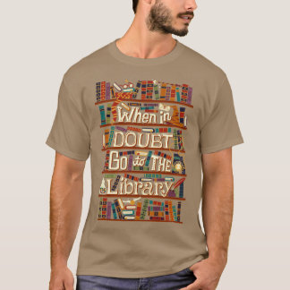 T-shirt Aller à la bibliothèque