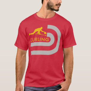 T-shirt Aller À La Maison Curling 1