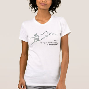 T-shirt Aller à la montagne