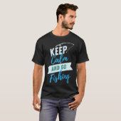 T-shirt Aller à la pêche (Devant entier)