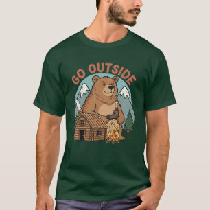 T-shirt Aller à l'extérieur