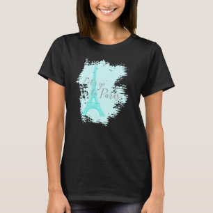 T-shirt Aller À Paris Tour Eiffel France Souve Française