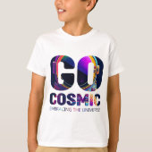 T-shirt Aller aux enfants cosmiques (Devant)