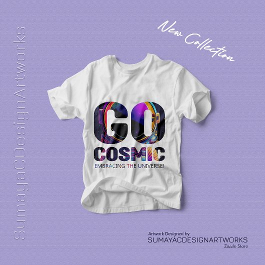 T-shirt Aller aux enfants cosmiques