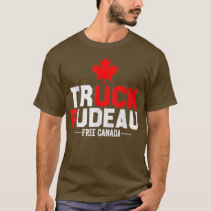 T-shirt Aller Camion Vous Trudeau USA Canada Trucs
