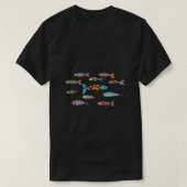 T-shirt Aller contre le flux Ne pas confirmer être transfo (Design devant)