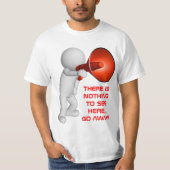 T-SHIRT ALLER-EN ! : CHIFFRE 3D (Devant)