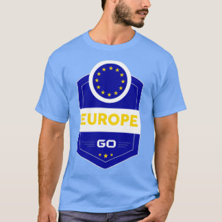 T-SHIRT ALLER EN EUROPE