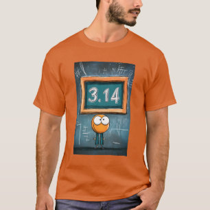 T-shirt Aller jusqu'à Pi : Mode Geek 3.14 activé