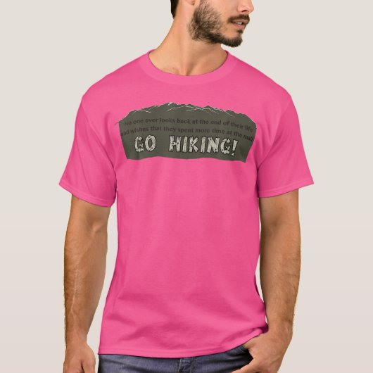 T-shirt Aller Randonnée (Devant)