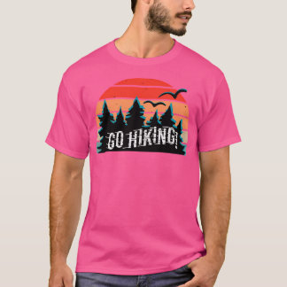 T-shirt Aller Randonnée En Amour Avec Les Montagnes Randon