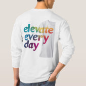 T-shirt Aller tous les jours (Dos)