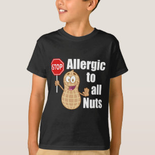 T-shirt Allergie à l'arachide Allergie à tous les enfants 