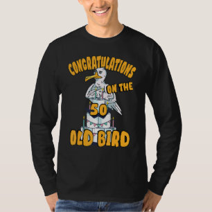 T-shirt Alles Gute Zum 50 Anniversaire Seagull Bird Bir