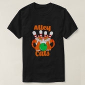T-shirt Alley Cats Bowling (Design devant)