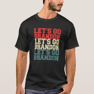 T-shirt Allez Brandon Anti Joe Biden